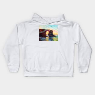 Beach of the Cathedrals Kids Hoodie